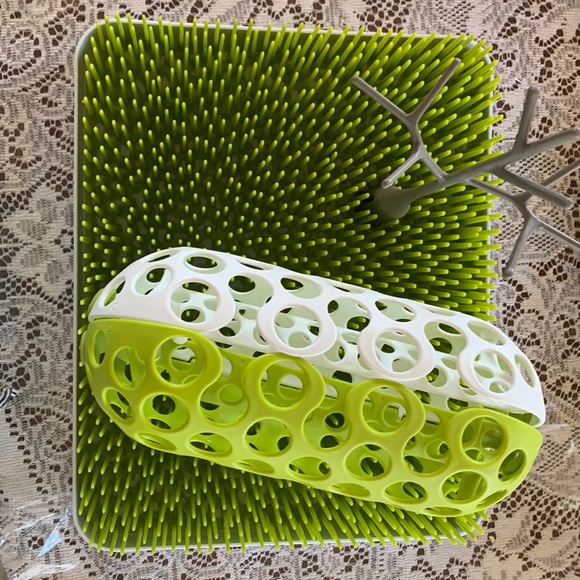 Boon Grass Bottle Drying Rack Boon Dishwasher Clutch with Pacifier Dryin… - Picture 2 of 4